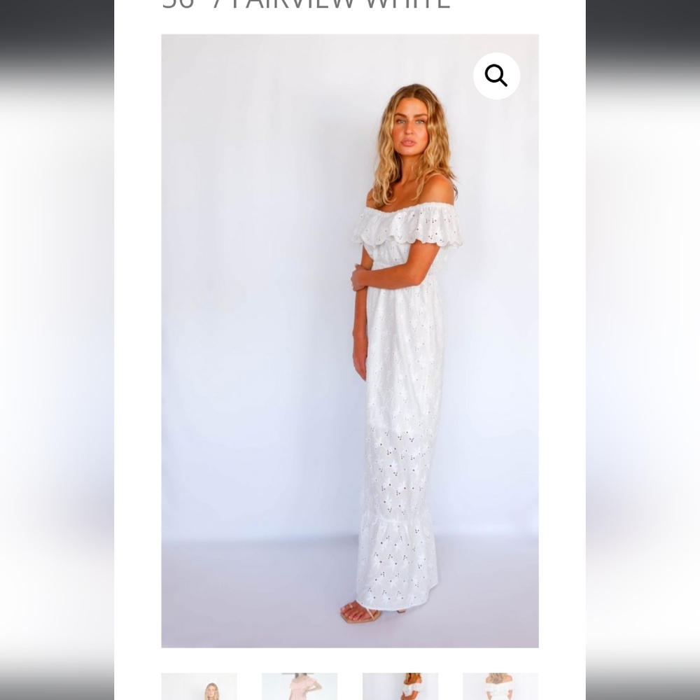 NWT Beautiful embroidered eyelet dress